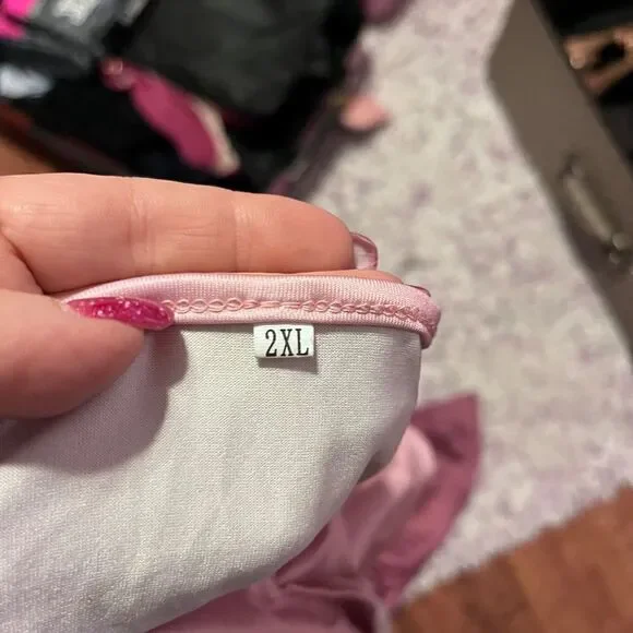 PinkโFormalโFullโLengthย ShinyโDressโ2XL - Picture 6 of 13